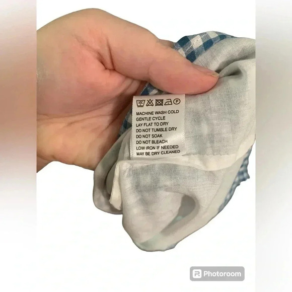 Jessa Kae x Leah Ryder Blue Gingham Dress 1x - Picture 3 of 7